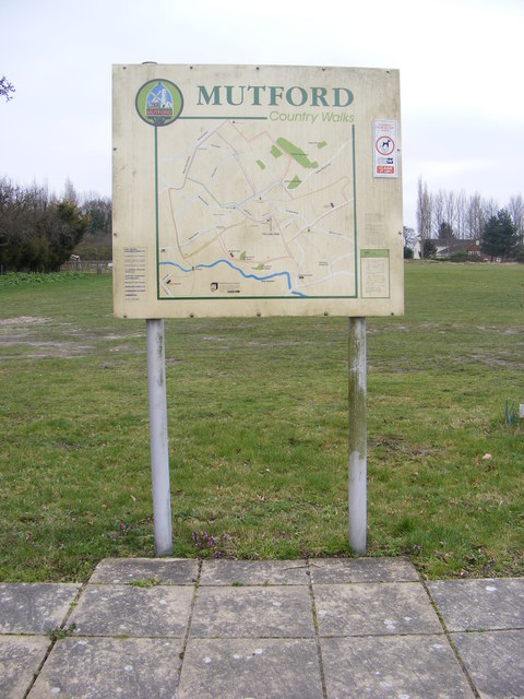 Map of Mutford Country Walks