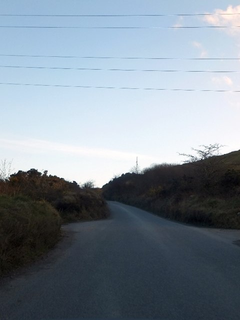 Road to Hensbarrow Downs