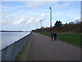 SJ3786 : Otterspool Promenade, River Mersey by JThomas