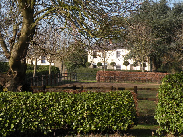 The farmhouse at Hawstead Hall Farm © Robert Edwards :: Geograph ...