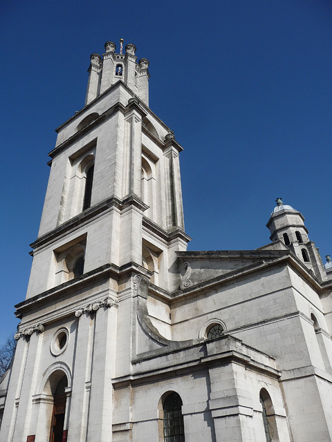Detail of St George-in-the-East, Cannon Street Road (1)