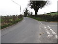 Turmore Road at the junction with Rock Road