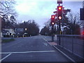 London Road at the junction of Sunninghill Road