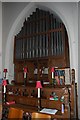 TQ4721 : Organ in Church of the Holy Cross, Uckfield by Julian P Guffogg