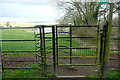 Kissing gate at Chilton House