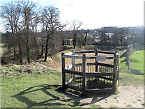 SP9908 : The Well on top of the Motte, Berkhamsted Castle by Chris Reynolds