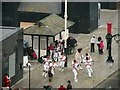 TQ8209 : Morris Dancers at Jerwood Gallery opening by Oast House Archive