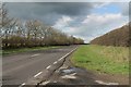 SK9782 : A15 road near RAF Scampton by J.Hannan-Briggs