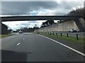 Footbridge over A38 from Ernesettle Lane