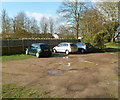 Small car park, Frampton on Severn 