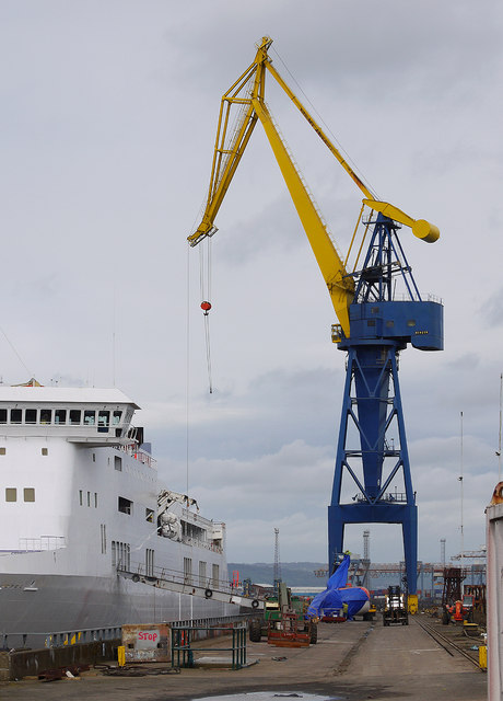 Shipyard crane, Belfast