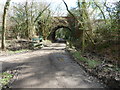 Rail bridge over bridleway to Grays Farm