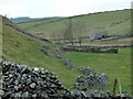 Dam Dale footpath and barn