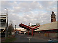 Entrance to Medway Maritime Hospital