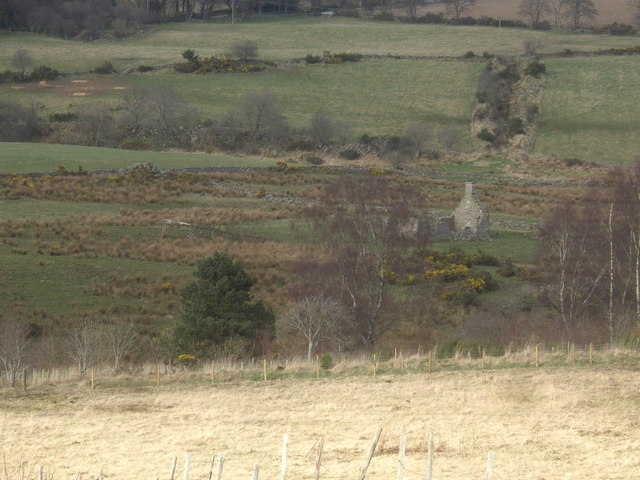 Ruined croft below Backhill