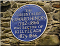 J5252 : Edward Hincks plaque, Killyleagh by Albert Bridge