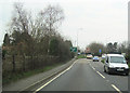 A456 approaching Bewdley By-Pass roundabout