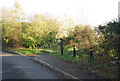 Closed section of Pested Lane