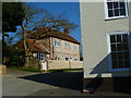 Cottage on bridleway in Slindon seen from School Hill