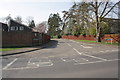 SU6574 : Junction of Long Lane and Ridgemount Close by Roger Templeman