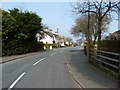 Looking north along Marsh Lane, Penkridge