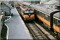 G8002 : Train, Boyle station by Albert Bridge