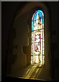 Window in the church of All Saints, West Stourmouth