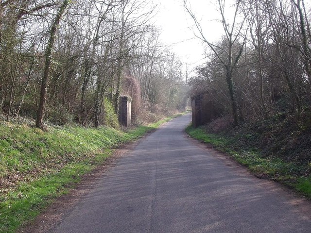 Former railway bridge over Breedon Lane