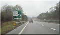 A3 south approaching Milford Junction at Eashing Bridge