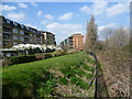 Harrods Village from the Thames Path