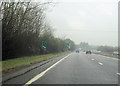 A3 south at Flexcombe junction with B3006