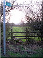 Footpath and stile