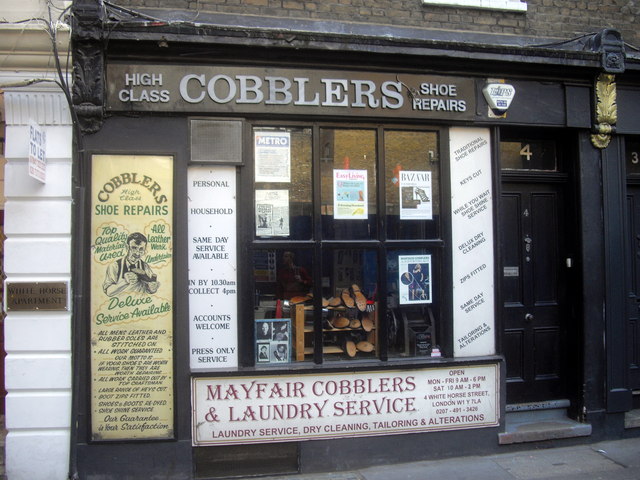 Mayfair Cobblers, White Horse Street,... © PAUL FARMER :: Geograph ...