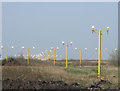 Landing lights, Liverpool John Lennon Airport