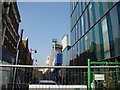 View down Brady Street from Whitechapel Road