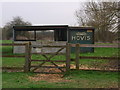 Field shelter incorporating an old trailer or container