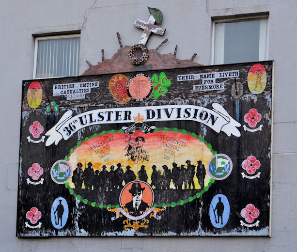 36th Ulster Division mural, Belfast