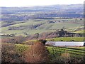 View NW from Cefn y Coed near White Hall Farm