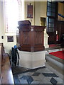 SD4498 : St Anne's Church, Ings, Pulpit by Alexander P Kapp