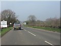 A458 enters Much Wenlock