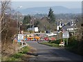 A mess of road alterations as the B861 enters Inverness