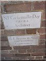 Commemorative stones at St Winfrid, Totton