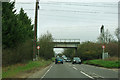 Railway bridge over A128