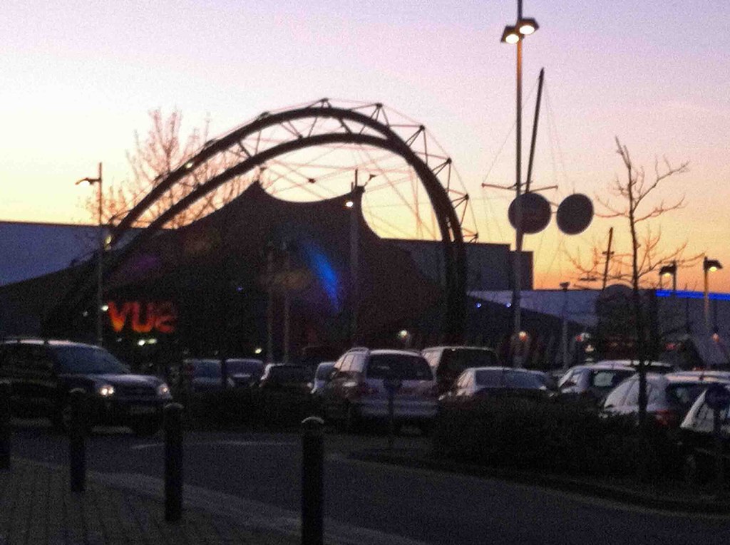 Entrance to the Vue cinema complex... © Steve Fareham Geograph