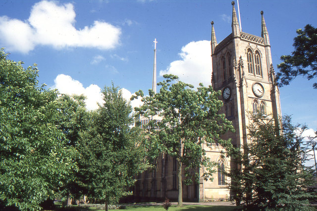 Blackburn Cathedral, west front