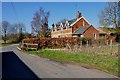 Houses on the junction of Haywood Lane and Dane End