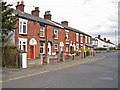 Terraced housing in Holmes Chapel Road