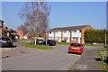 View along Brookmead, Meppershall, Beds