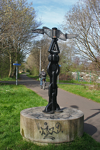 National Cycle Route Waymarker