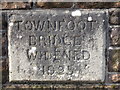 Plaque on Townfoot Bridge